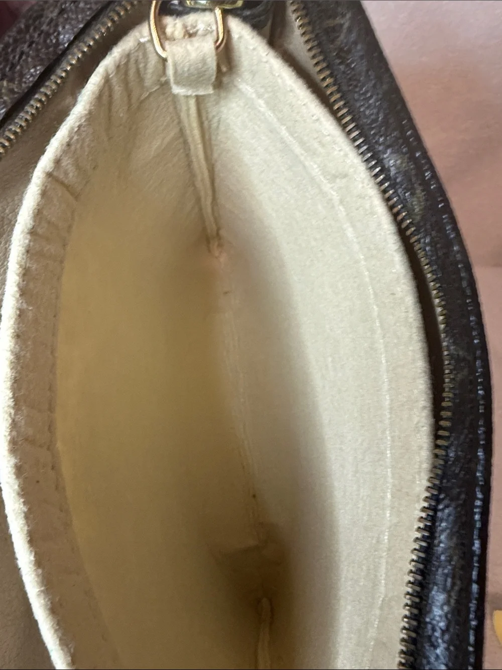 LOUIS VUITTON Monogram Poche Toilette 26 with strap and insert